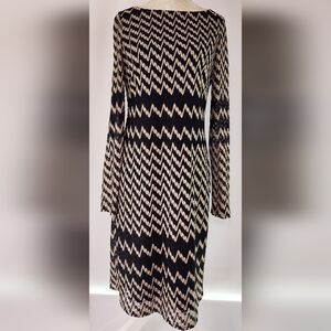 Jessica Howard Chevron Knit dress